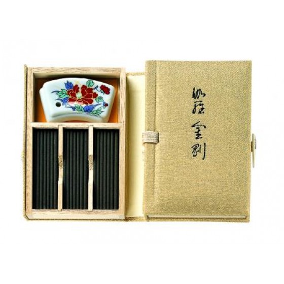 百年傳承 吳萬春香舖 書本型線香 伽羅金剛 60支入 香立 盒 百年傳承 吳萬春香舖 書本型線香 伽羅金剛 60支入 香立 盒